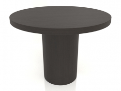 Dining table DT 011 (D=1000x750, wood brown dark)