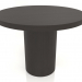 Modelo 3d Mesa de jantar DT 011 (D=1000x750, madeira castanho escuro) - preview