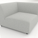 3D modeli Köşe koltuk modülü (XL) 100 - önizleme