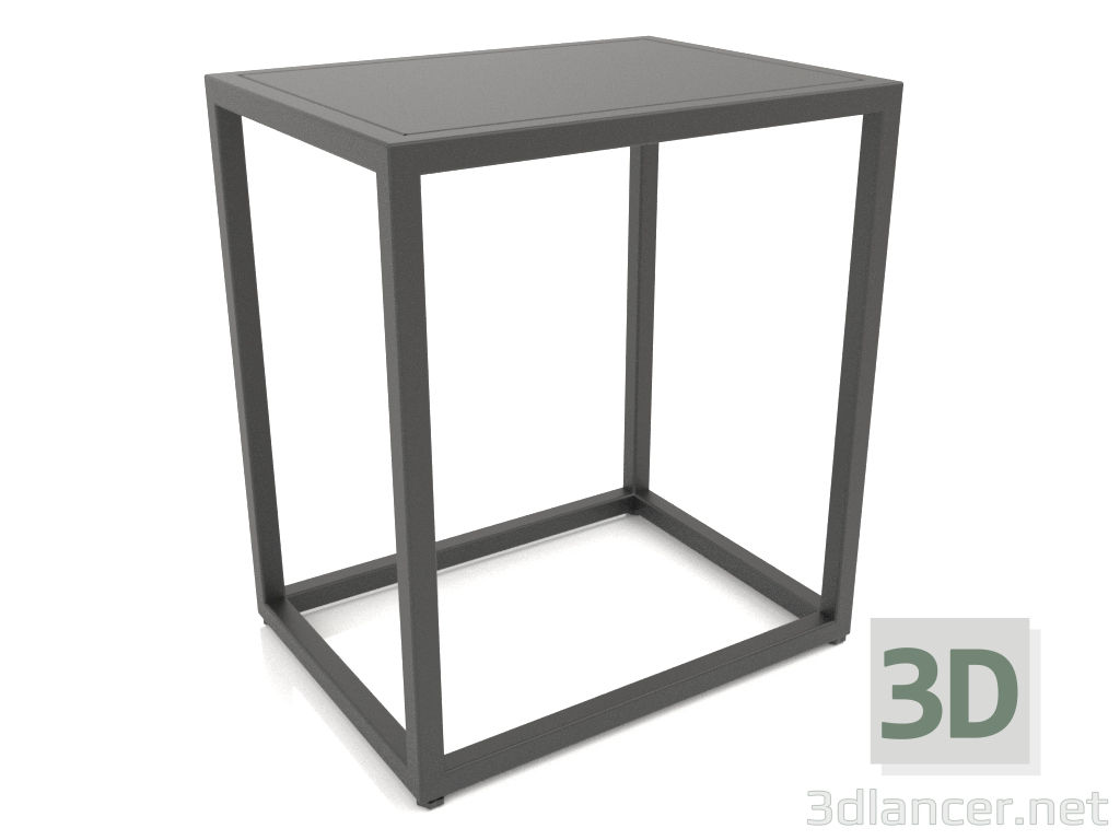 3D modeli Dikdörtgen orta sehpa (METAL, 40X30X44) - önizleme