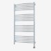 3d model Bohemia curved radiator (1200x600) - preview