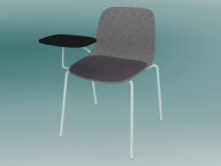 Stuhl mit Tisch SEELA (S317 mit Polsterung)