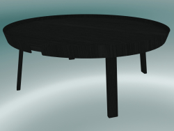 Coffee table Around (Extra Large, Black)