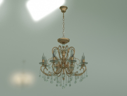Hanging chandelier 10096-8 (gold)