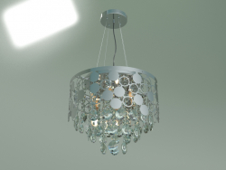 Suspended chandelier Lianna 10123-6 (chrome transparent crystal Strotskis) Smart