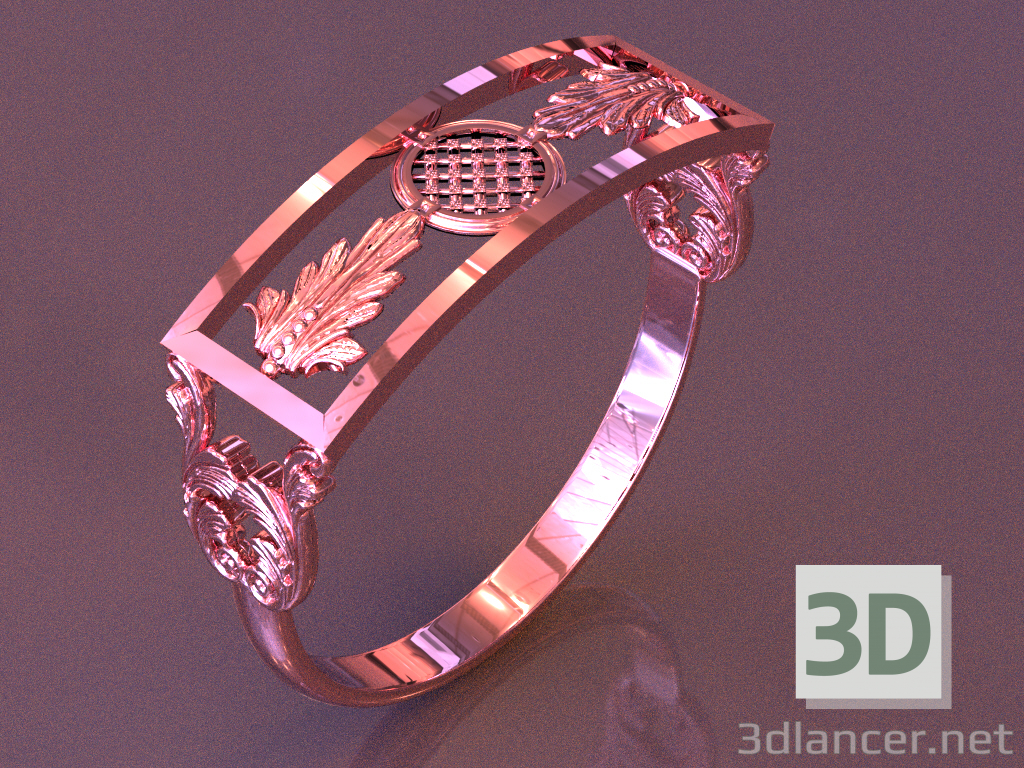 Anillo 3D modelo Compro - render