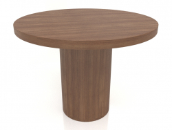 Mesa de comedor DT 011 (D=1000x750, madera marrón claro)