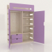 3d модель Шкаф платяной открытый MOVE WC (WLMWC2) – превью