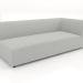 3d model Corner sofa module (XL) 193 extended right - preview