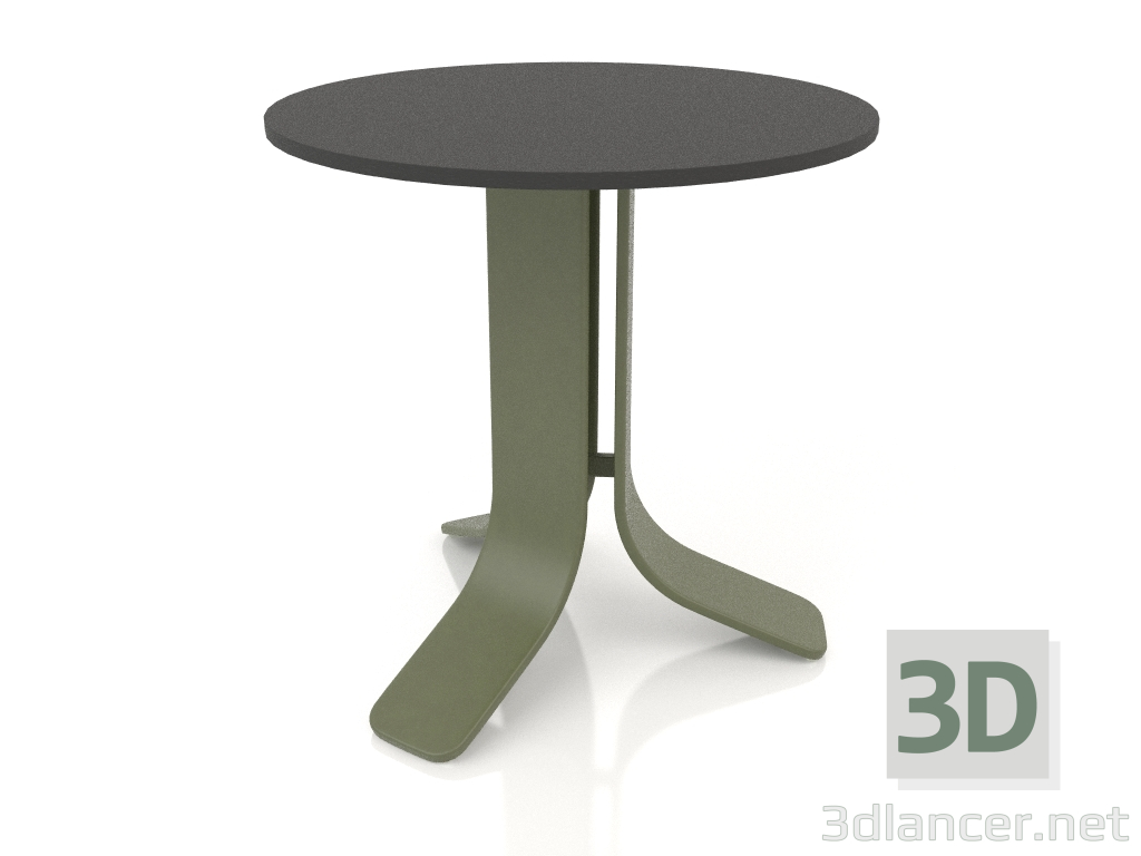 3d model Coffee table Ø50 (Olive green, DEKTON Domoos) - preview