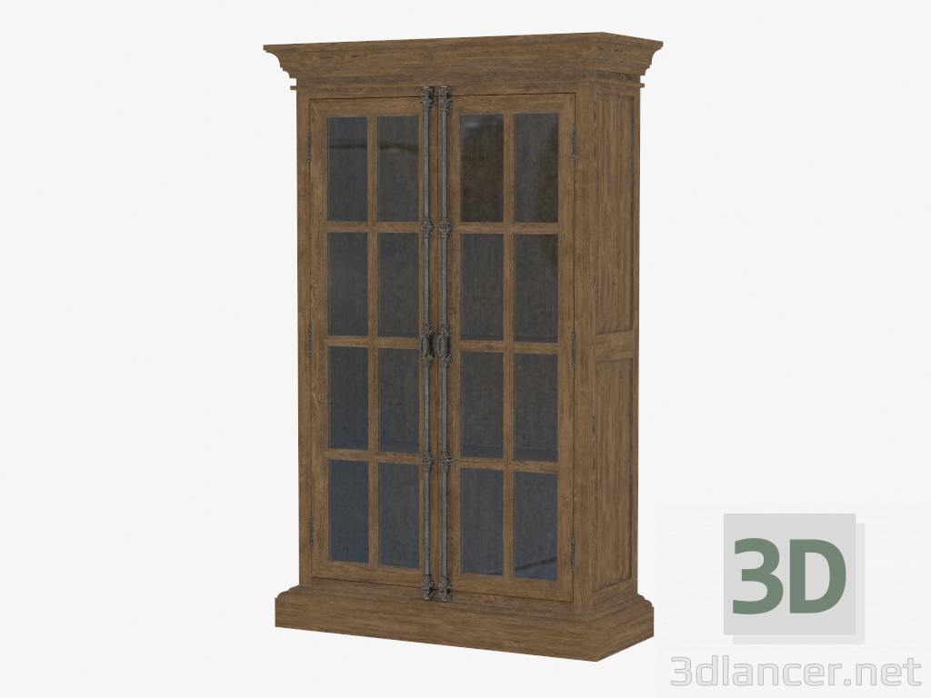 modèle 3D Vitrine OLD CASEMENT CABINET (8810.0003) - preview