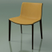 3D modeli Sandalye 2088 (4 ahşap ayak, önde döşemeli, venge) - önizleme