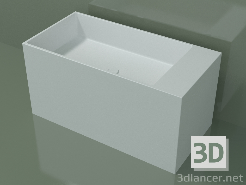 modello 3D Lavabo da appoggio (01UN42102, Glacier White C01, L 72, P 36, H 36 cm) - anteprima