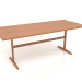 Modelo 3d Mesa de jantar DT 12 (2000x900x750, madeira vermelha) - preview