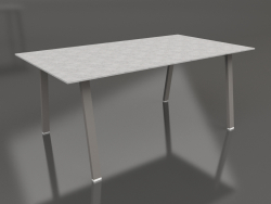 Mesa de jantar 180 (quartzo cinza, DEKTON)