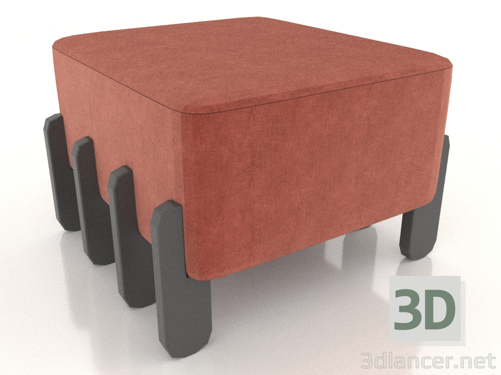 3d model Pouf CRAB (option 11) - preview