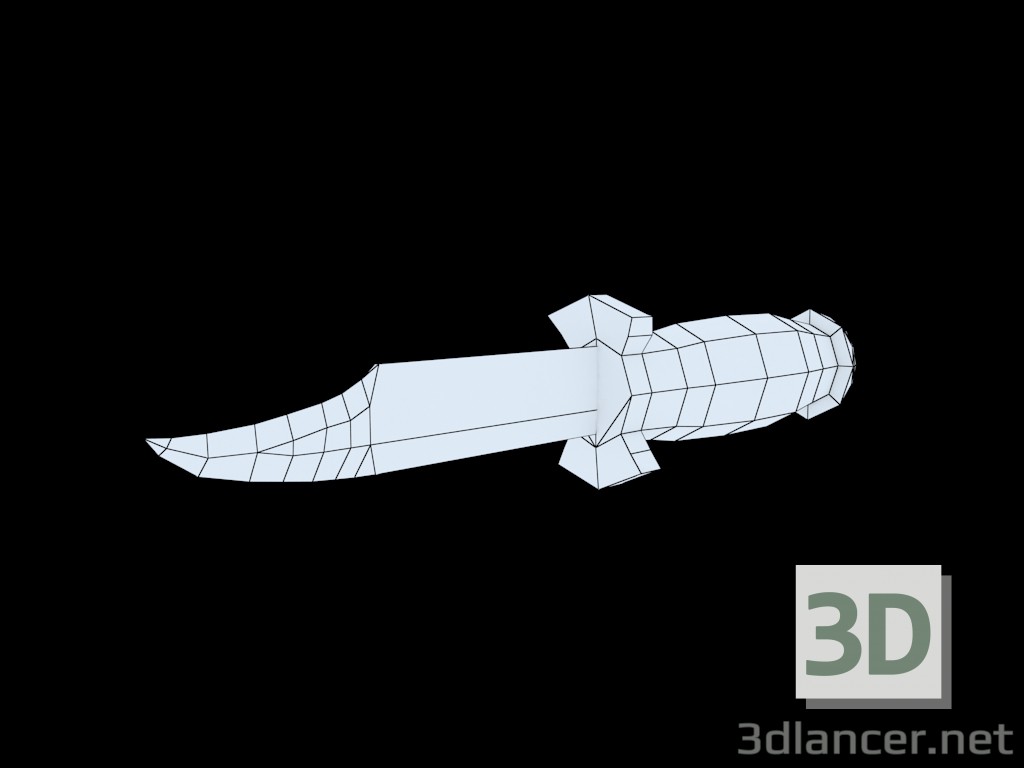 3d Knife model buy - render 3d Knife model buy - render