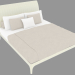 3d model Double bed Taylor (174x225x125) - preview