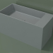 3D modeli Tezgah üstü lavabo (01UN42102, Silver Grey C35, L 72, P 36, H 36 cm) - önizleme