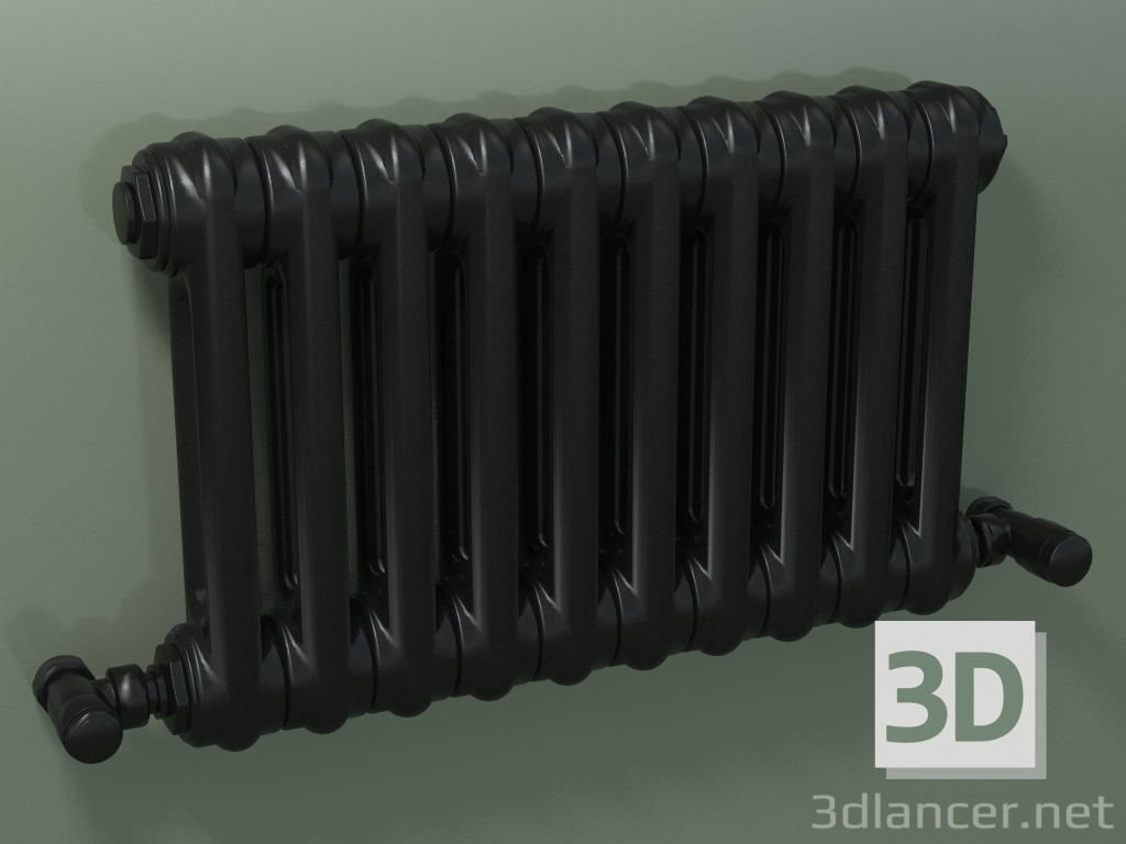 3D Modell Rohrkühler PILON (S4H 2 H302 10EL, schwarz) - Vorschau