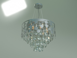 Suspended chandelier Lianna 10123-8 (chrome transparent crystal Strotskis) Smart