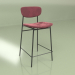3d модель Полубарный стул Madrid (бордовый) – превью