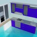 3D modeli Mutfak Köşe - önizleme
