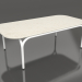3d модель Кофейный стол (White, DEKTON Danae) – превью