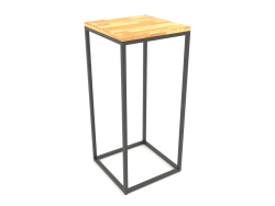 Square console (WOOD FLOOR, 40x40x86)