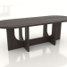 3d model Dining table OVAL LARGE 2400x900 mm (ash walnut) - preview