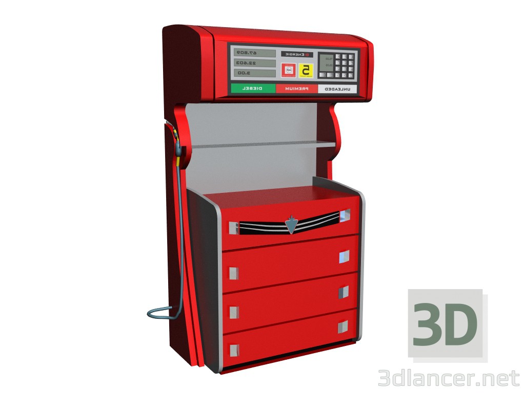 3d model Pecho relleno - vista previa