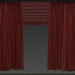 3d Curtains with Roman curtain (V-ray + Corona) model buy - render