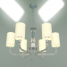 3d model Hanging chandelier Catania 60120-6 (chrome) Smart - preview