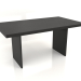 3d model Dining table DT 13 (1600x900x750, wood black) - preview