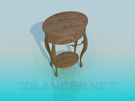 3d модель Туалетный столик – превью 3d модель Туалетный столик – превью