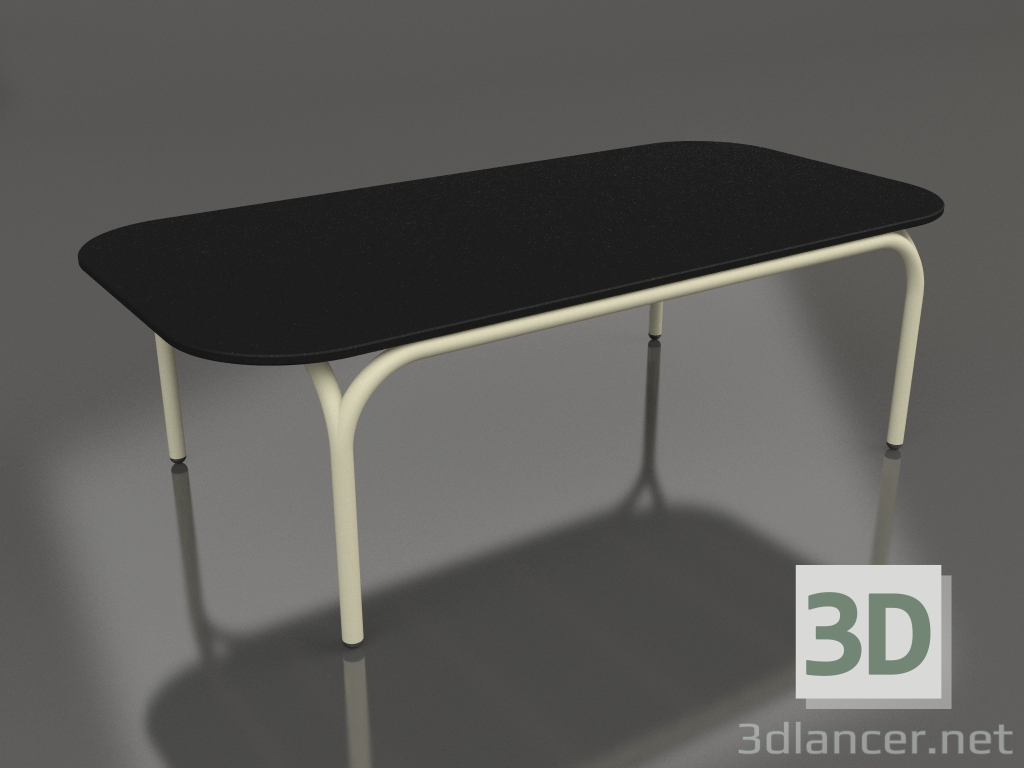 Modelo 3d Mesa de centro (Ouro, DEKTON Domoos) - preview