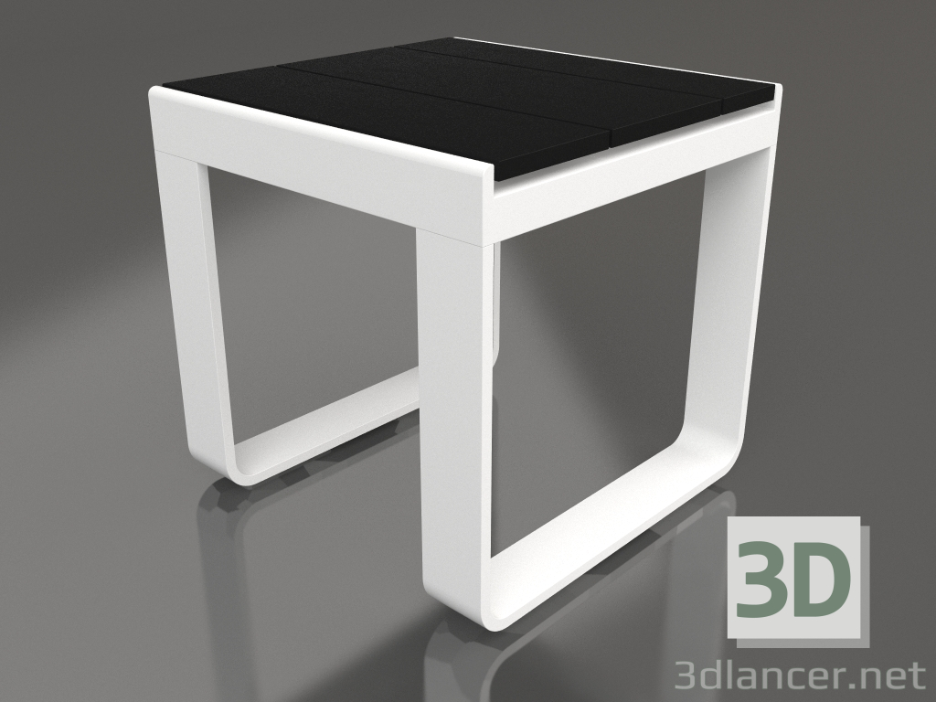 3d модель Кофейный столик 42 (DEKTON Domoos, White) – превью