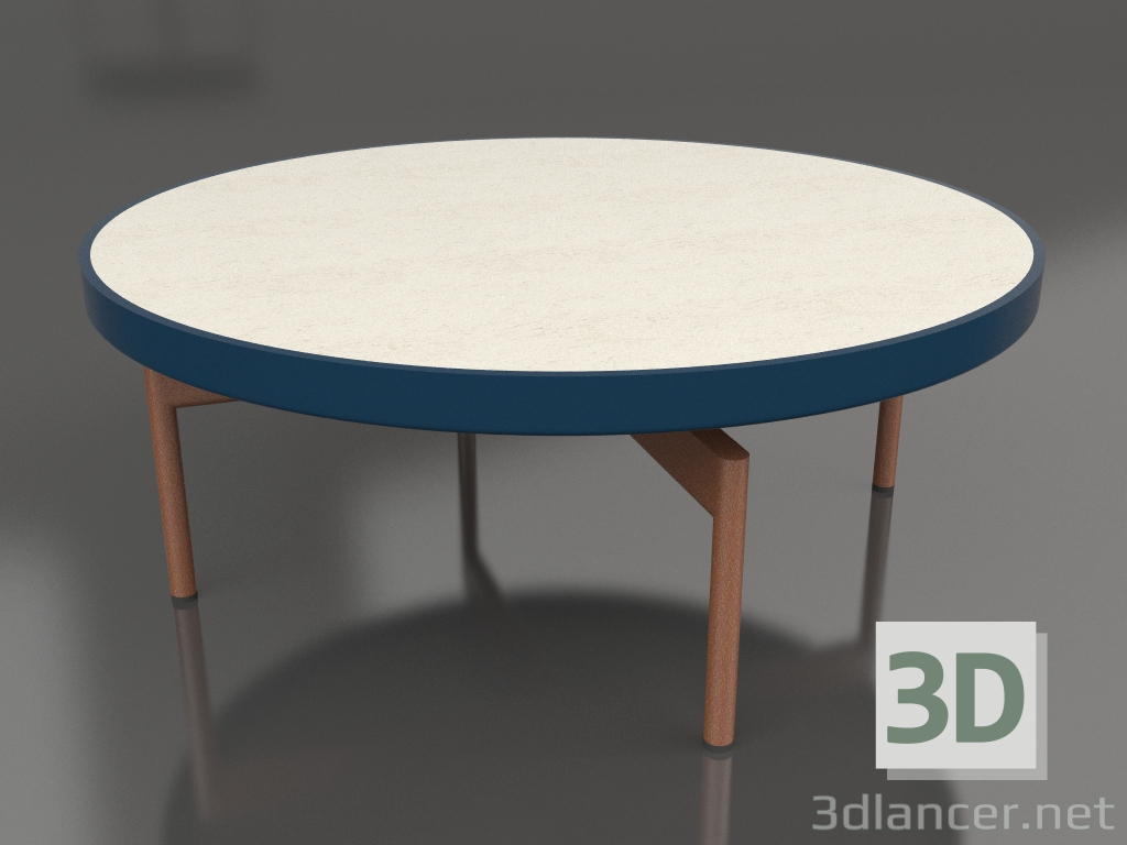 3 डी मॉडल गोल कॉफी टेबल Ø90x36 (ग्रे नीला, डेकटन डेने) - पूर्वावलोकन