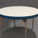 modello 3D Tavolino rotondo Ø90x36 (Grigio blu, DEKTON Danae) - anteprima