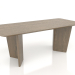 modèle 3D Table de salle à manger, finition placage chêne L (200x90x75 cm) - preview