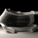 3d model lounge sofa - preview