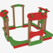 3d model Children's play sandbox (5301) - preview