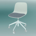 3d model Chair with SEELA castors (S340 with padding) - preview