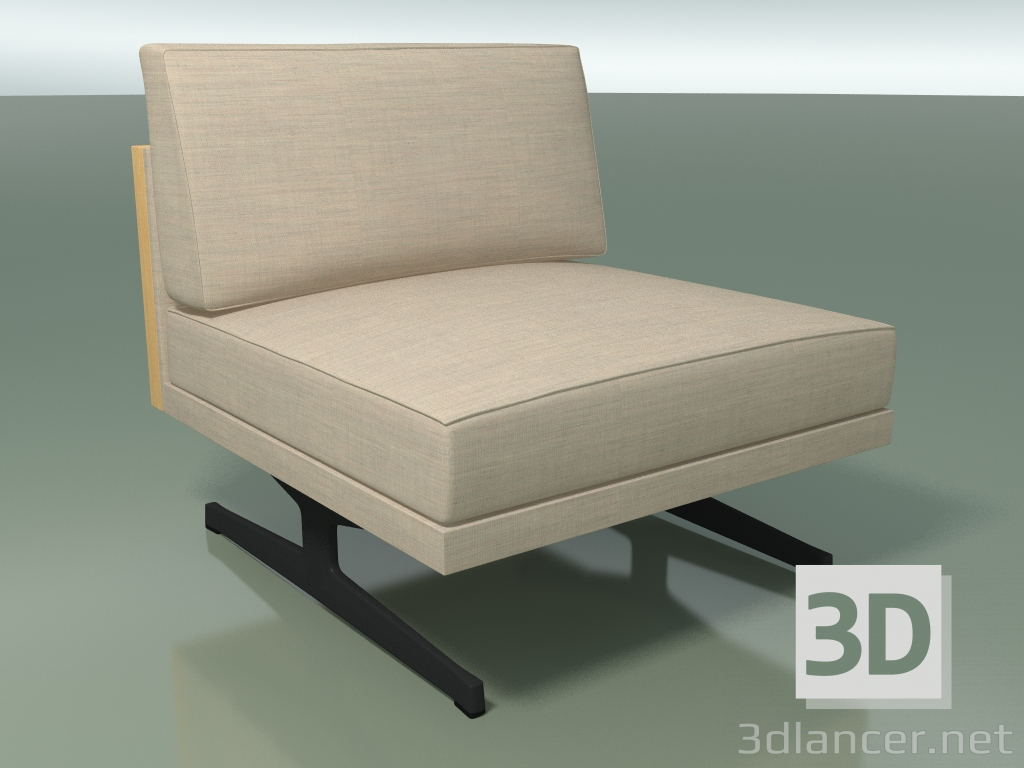 3D modeli Merkezi modül 5212 (H ayaklar, Doğal meşe) - önizleme