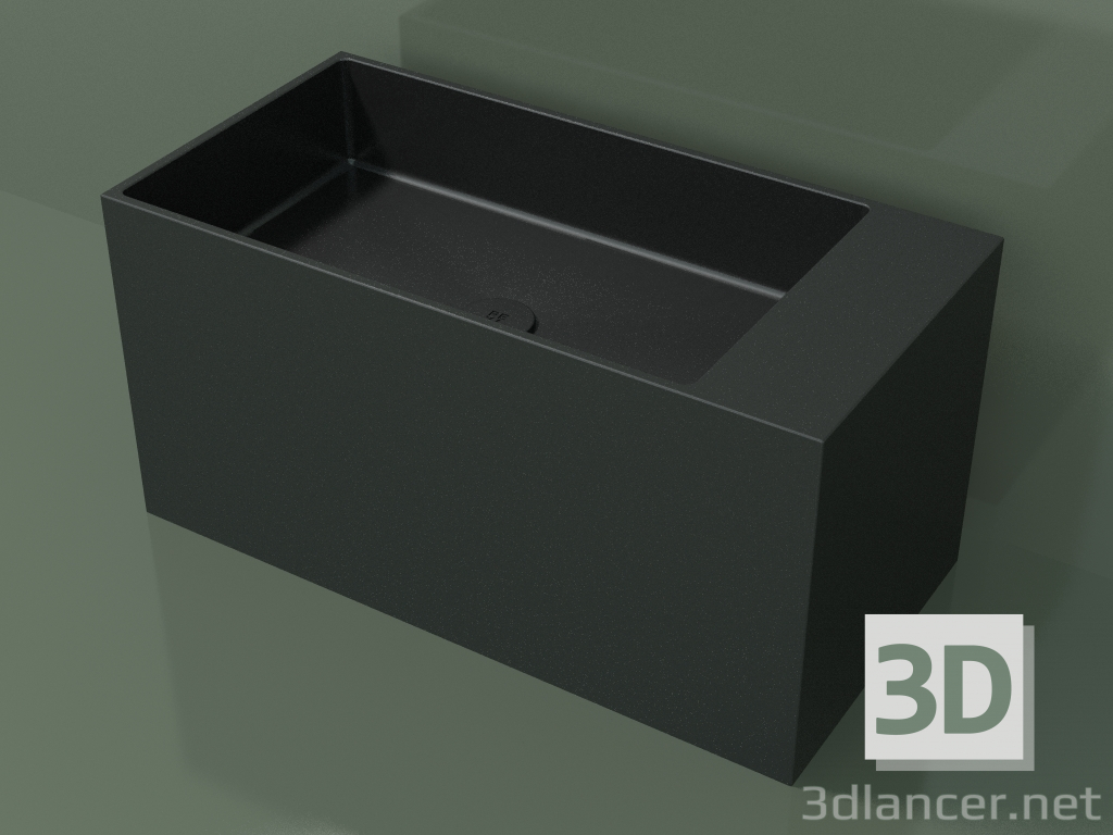 3D Modell Waschtischplatte (01UN42102, Deep Nocturne C38, L 72, P 36, H 36 cm) - Vorschau