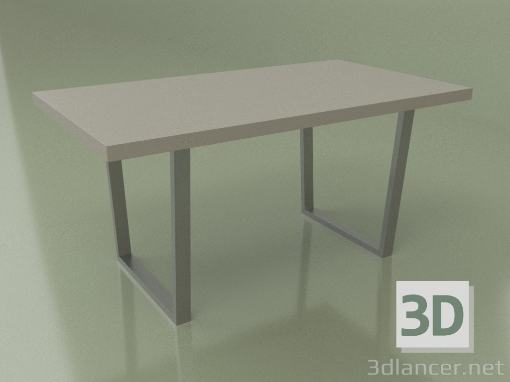 3D modeli Yemek masası Modern (Tutkal) - önizleme