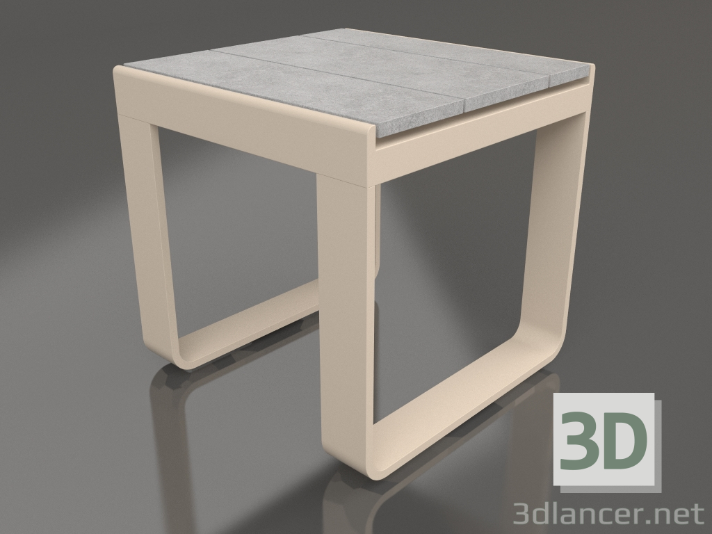 modello 3D Tavolino 42 (DEKTON Kreta, Sabbia) - anteprima