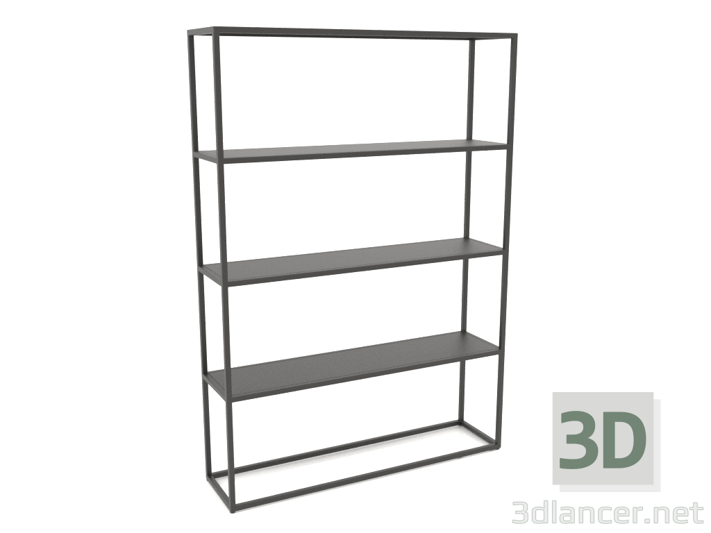 Modelo 3d Rack retangular grande (METAL, 120x30x170) - preview