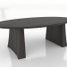 3d model Mesa de comedor ovalada SANDCASTLE - vista previa