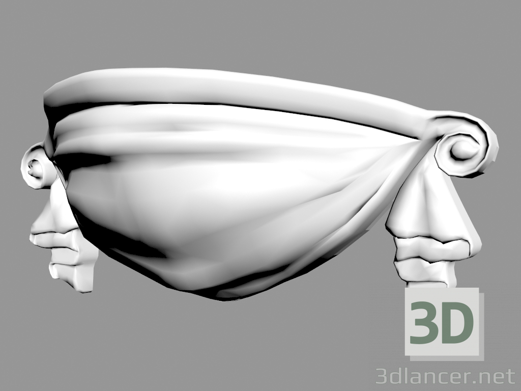 modèle 3D Panneau décoratif W8051 - preview